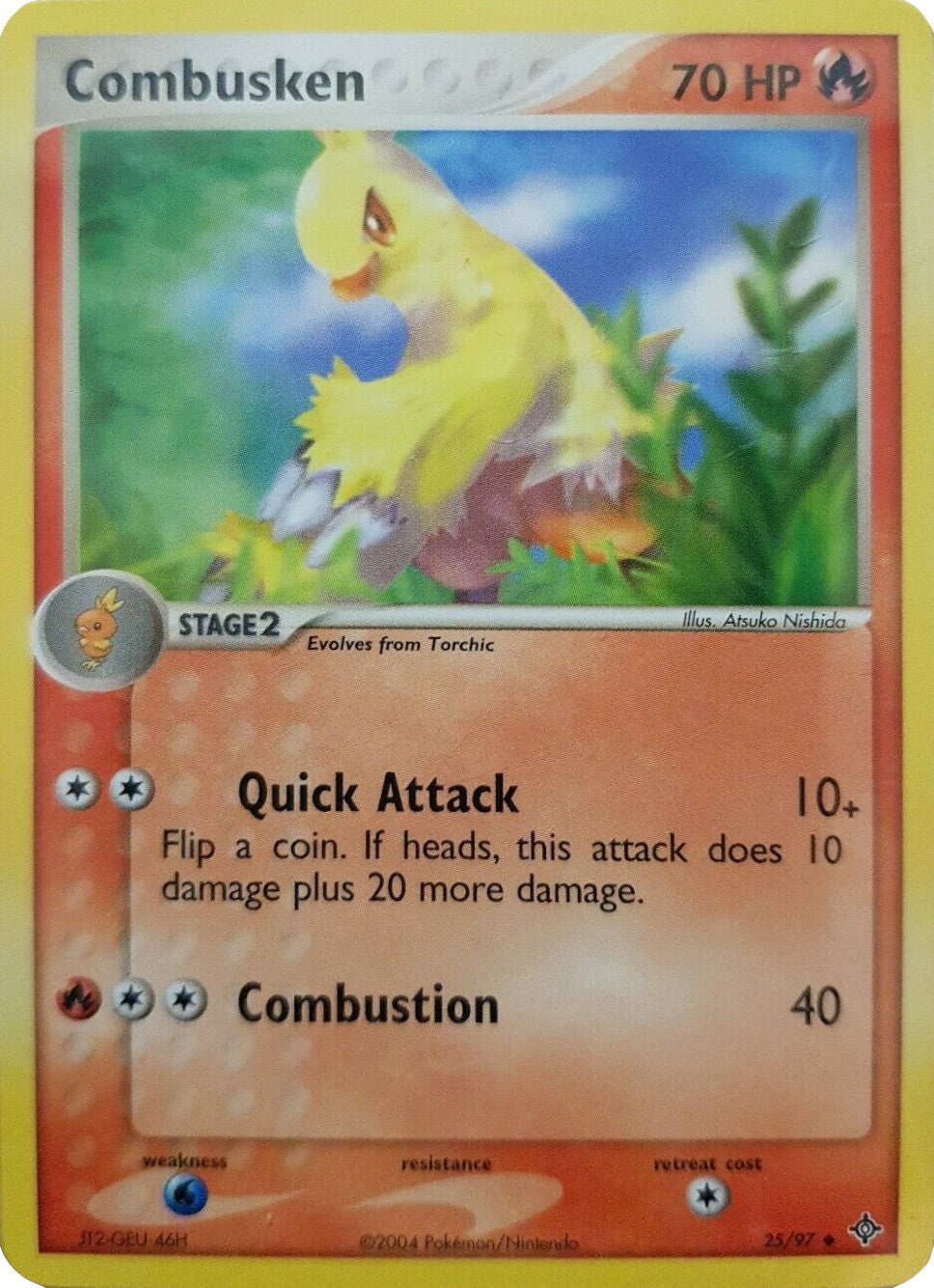 Combusken (25/97) [EX: Battle Stadium] | Good Games Cannington