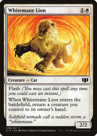 Whitemane Lion [Commander 2014] | Good Games Cannington