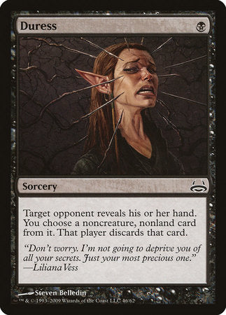 Duress [Duel Decks: Divine vs. Demonic] | Good Games Cannington