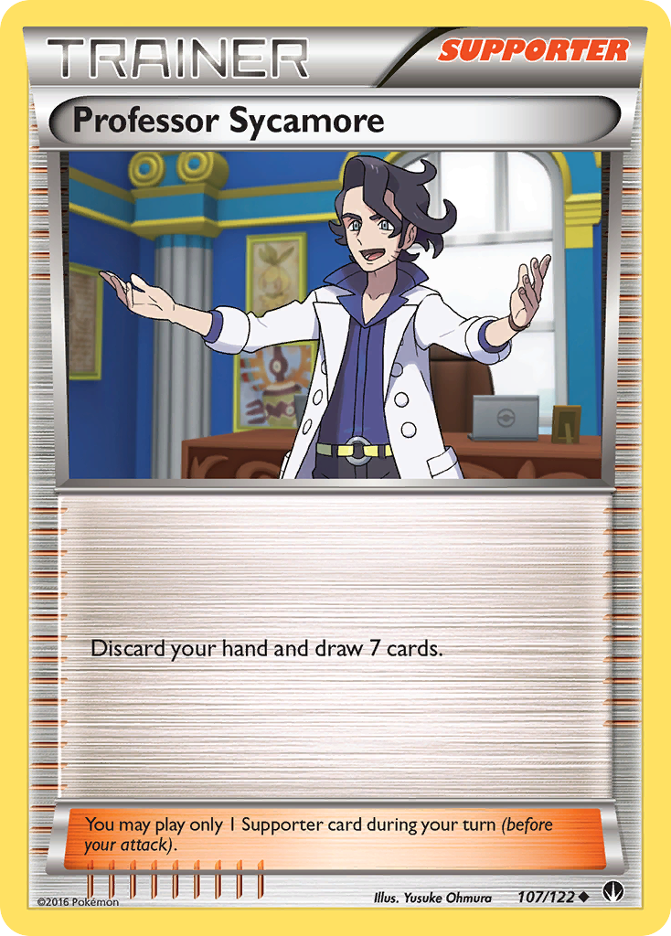 Professor Sycamore (107/122) [XY: BREAKpoint] | Good Games Cannington