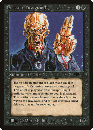 Priest of Yawgmoth [Antiquities] | Good Games Cannington