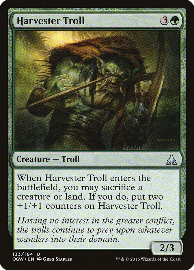 Harvester Troll [Oath of the Gatewatch] | Good Games Cannington