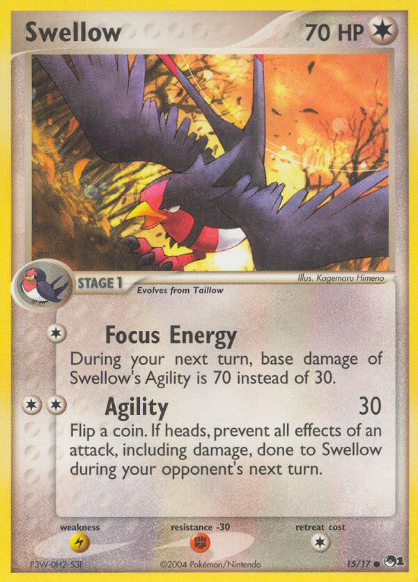 Swellow (15/17) [POP Series 1] | Good Games Cannington