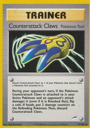 Counterattack Claws (97/105) [Neo Destiny Unlimited] | Good Games Cannington