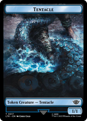 Tentacle // Food (0024) Double-Sided Token (Surge Foil) [The Lord of the Rings: Tales of Middle-Earth Tokens] | Good Games Cannington