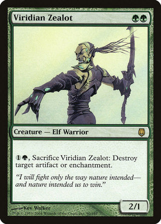 Viridian Zealot [Darksteel] | Good Games Cannington