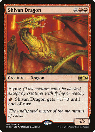 Shivan Dragon [Welcome Deck 2016] | Good Games Cannington