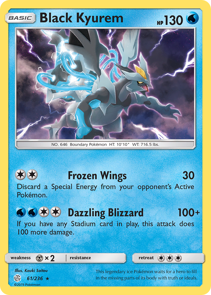 Black Kyurem (61/236) [Sun & Moon: Cosmic Eclipse] | Good Games Cannington