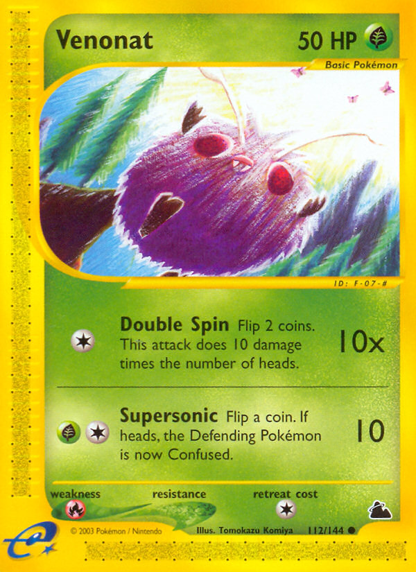 Venonat (112/144) [Skyridge] | Good Games Cannington