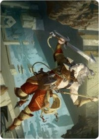 Cliffhaven Sell-Sword Art Card [Zendikar Rising Art Series] | Good Games Cannington