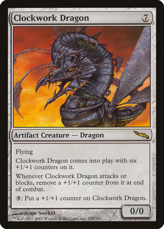 Clockwork Dragon [Mirrodin] | Good Games Cannington