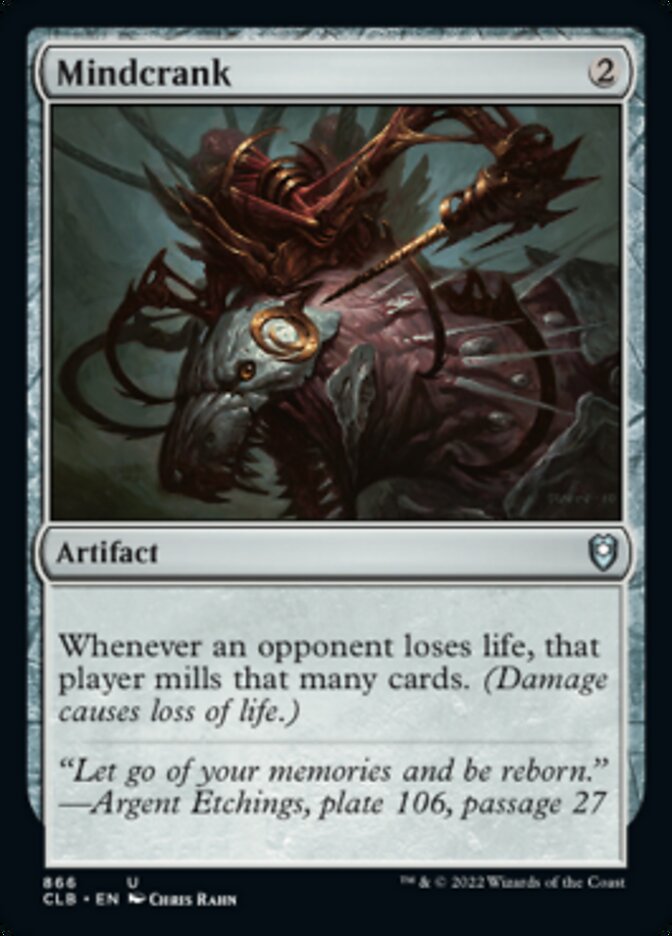 Mindcrank [Commander Legends: Battle for Baldur's Gate] | Good Games Cannington
