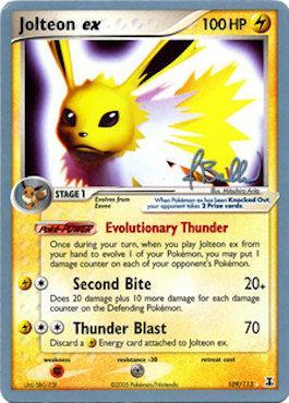 Jolteon ex (109/113) (Eeveelutions - Jimmy Ballard) [World Championships 2006] | Good Games Cannington