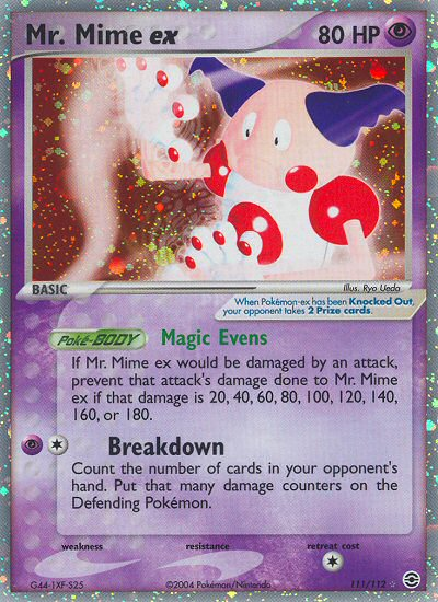 Mr. Mime ex (111/112) [EX: FireRed & LeafGreen] | Good Games Cannington