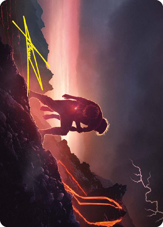 Samwise the Stouthearted Art Card (Gold-Stamped Signature) [The Lord of the Rings: Tales of Middle-earth Art Series] | Good Games Cannington