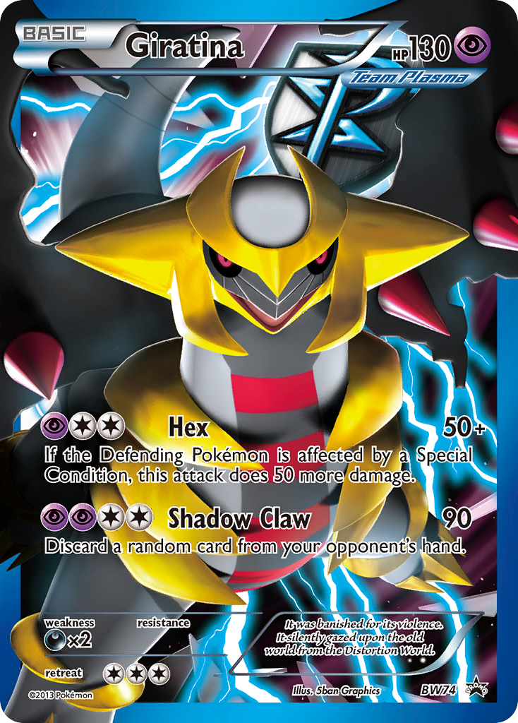 Giratina (BW74) [Black & White: Black Star Promos] | Good Games Cannington