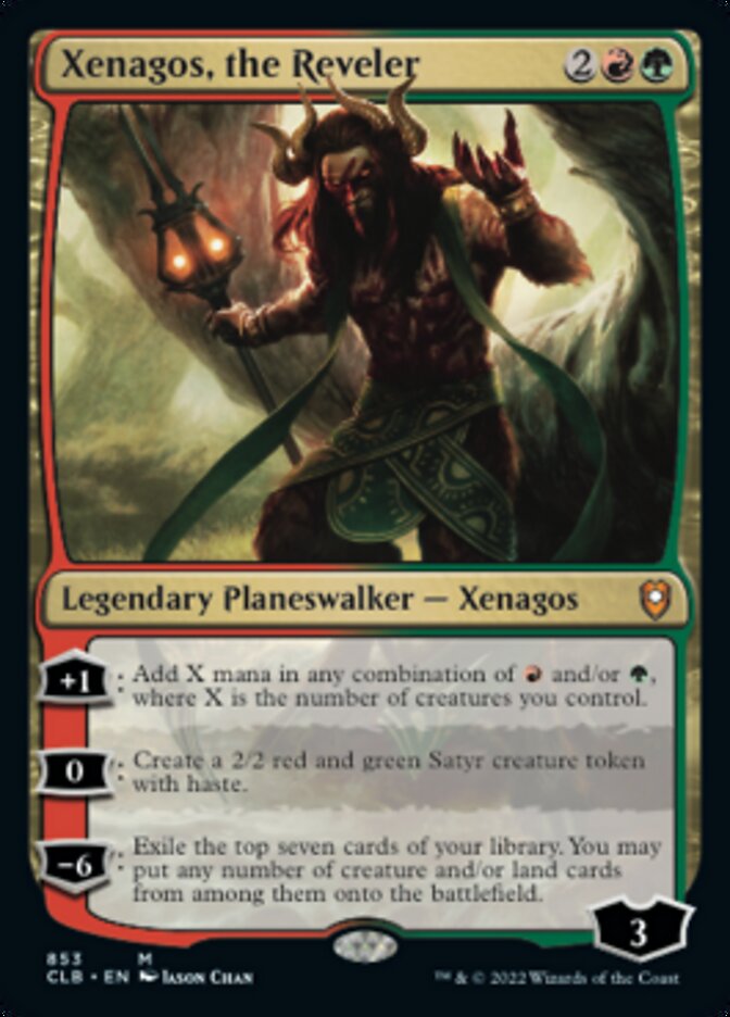 Xenagos, the Reveler [Commander Legends: Battle for Baldur's Gate] | Good Games Cannington