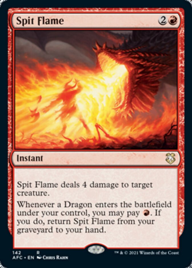 Spit Flame [Dungeons & Dragons: Adventures in the Forgotten Realms Commander] | Good Games Cannington