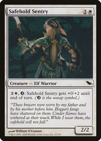 Safehold Sentry [Shadowmoor] | Good Games Cannington
