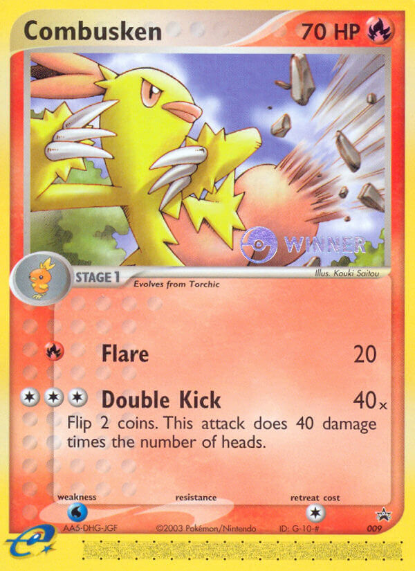 Combusken (009) [Nintendo: Black Star Promos] | Good Games Cannington
