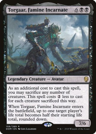 Torgaar, Famine Incarnate [Dominaria] | Good Games Cannington