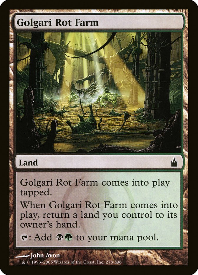 Golgari Rot Farm [Ravnica: City of Guilds] | Good Games Cannington