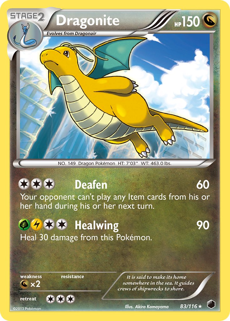Dragonite (83/116) (Cosmos Holo) (Blister Exclusive) [Black & White: Plasma Freeze] | Good Games Cannington