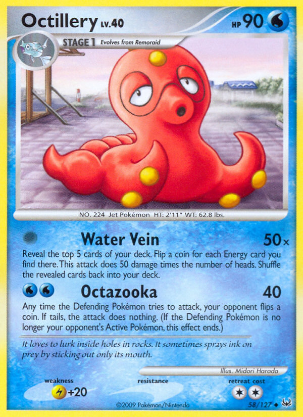 Octillery (58/127) [Platinum: Base Set] | Good Games Cannington