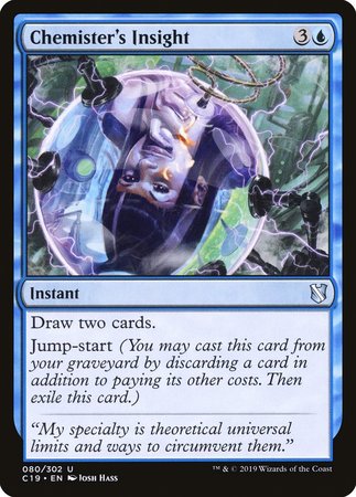Chemister's Insight [Commander 2019] | Good Games Cannington