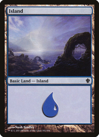 Island (341) [Commander 2013] | Good Games Cannington