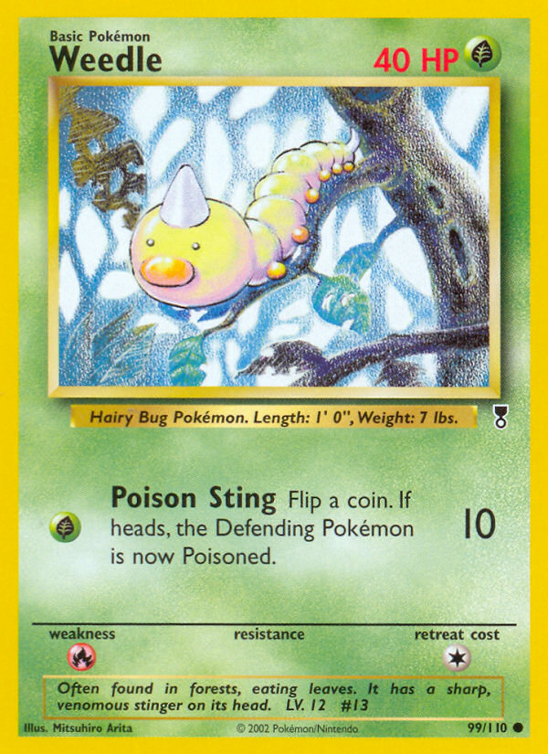 Weedle (99/110) [Legendary Collection] | Good Games Cannington
