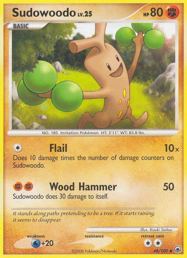 Sudowoodo (48/100) [Diamond & Pearl: Majestic Dawn] | Good Games Cannington