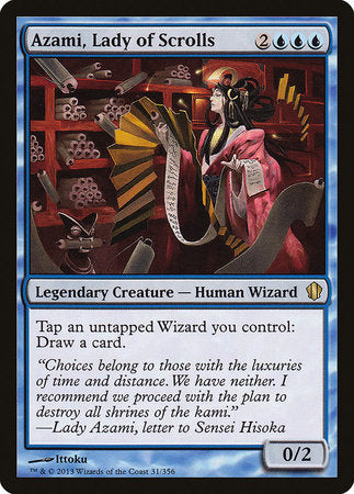 Azami, Lady of Scrolls [Commander 2013] | Good Games Cannington