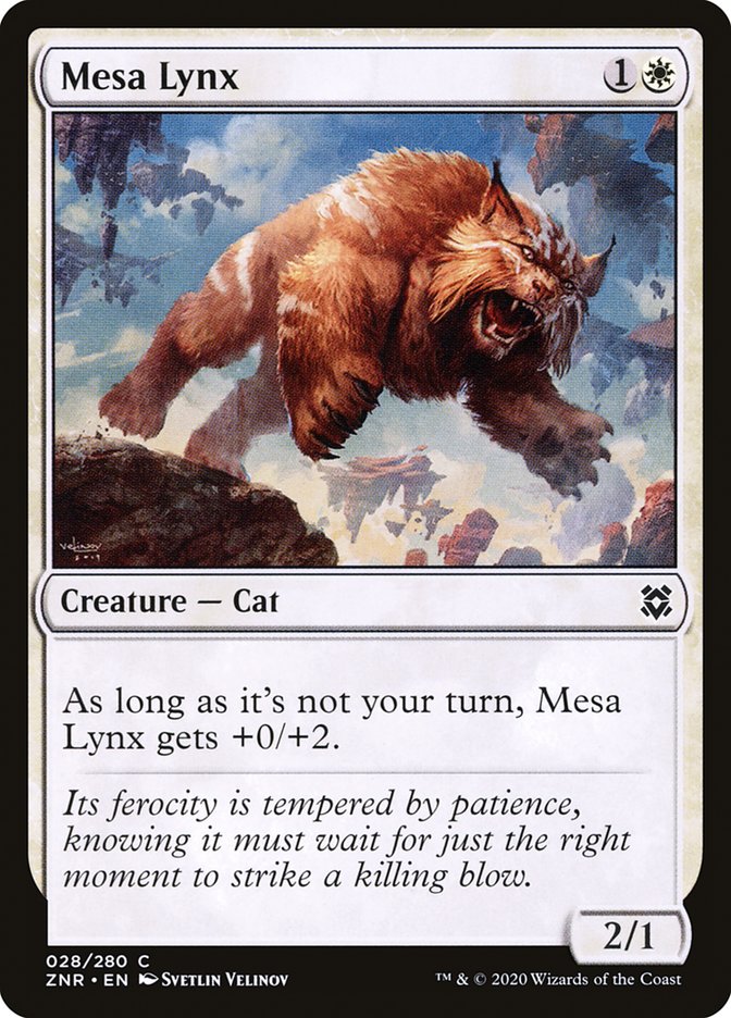 Mesa Lynx [Zendikar Rising] | Good Games Cannington