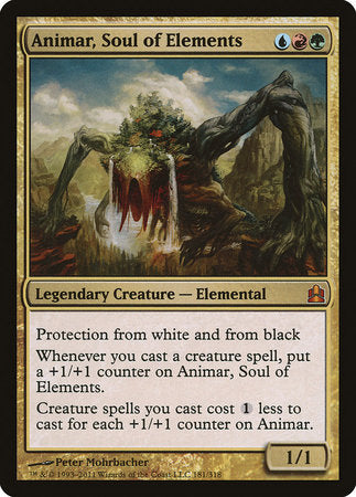Animar, Soul of Elements [Commander 2011] | Good Games Cannington