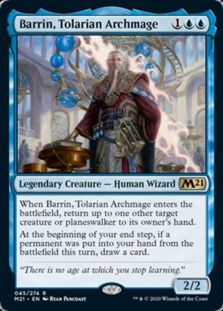 Barrin, Tolarian Archmage [Core Set 2021] | Good Games Cannington
