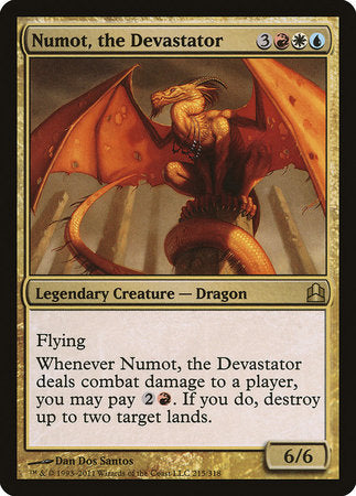 Numot, the Devastator [Commander 2011] | Good Games Cannington