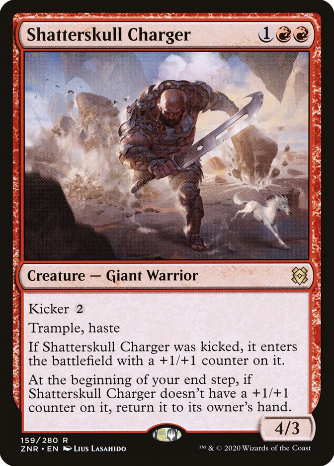 Shatterskull Charger [Zendikar Rising] | Good Games Cannington