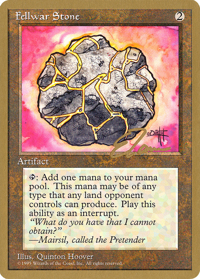 Fellwar Stone (Eric Tam) [Pro Tour Collector Set] | Good Games Cannington