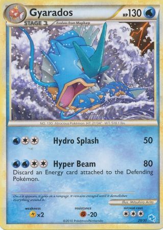 Gyarados (20/30) [HeartGold & SoulSilver: Trainer Kit - Gyarados] | Good Games Cannington
