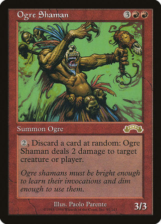 Ogre Shaman [Exodus] | Good Games Cannington