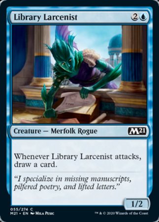 Library Larcenist [Core Set 2021] | Good Games Cannington