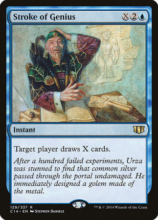 Stroke of Genius [Commander 2014] | Good Games Cannington