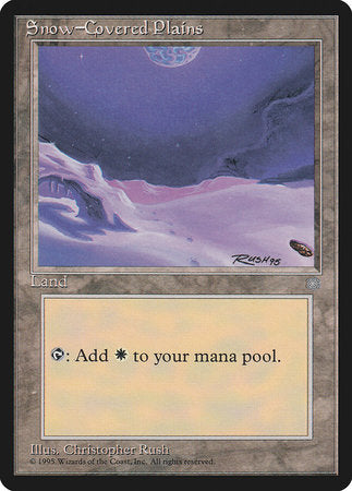 Snow-Covered Plains [Ice Age] | Good Games Cannington
