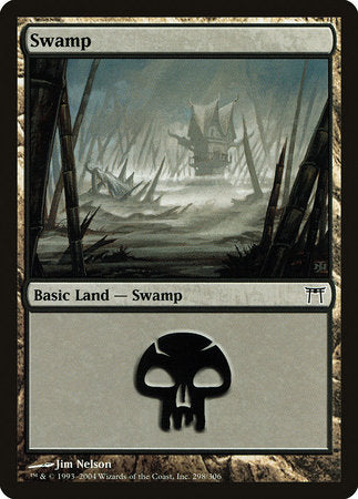Swamp (298) [Champions of Kamigawa] | Good Games Cannington