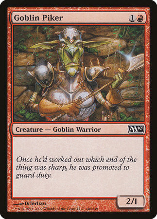 Goblin Piker [Magic 2010] | Good Games Cannington