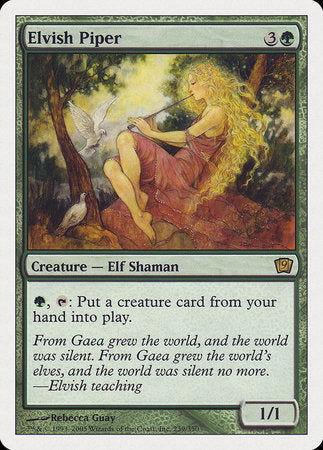 Elvish Piper [Ninth Edition] | Good Games Cannington
