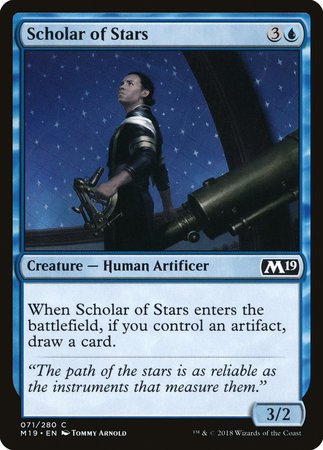 Scholar of Stars [Core Set 2019] | Good Games Cannington