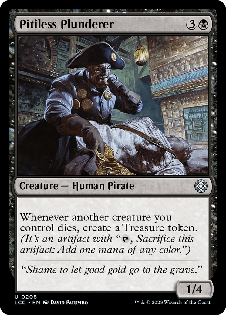 Pitiless Plunderer [The Lost Caverns of Ixalan Commander] | Good Games Cannington
