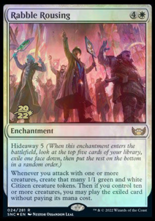 Rabble Rousing [Streets of New Capenna Prerelease Promos] | Good Games Cannington